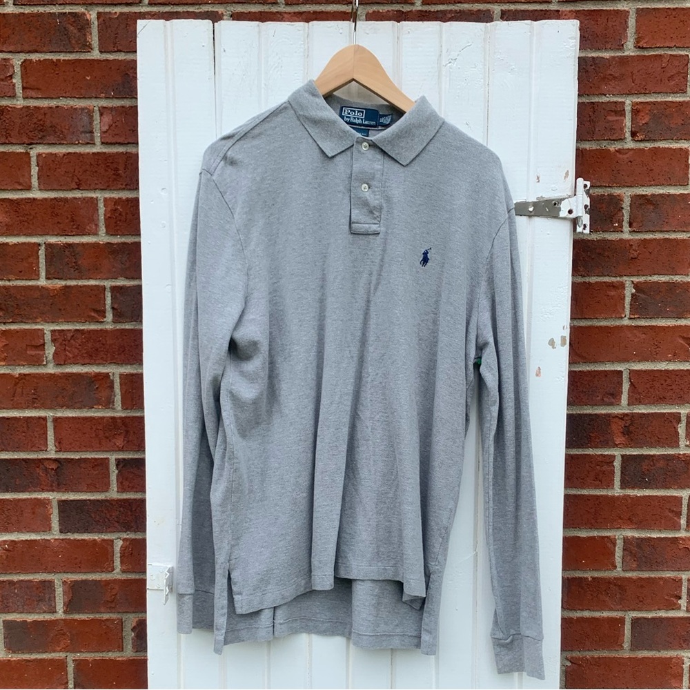 Ralph Lauren Gray Classic Polo Shirt